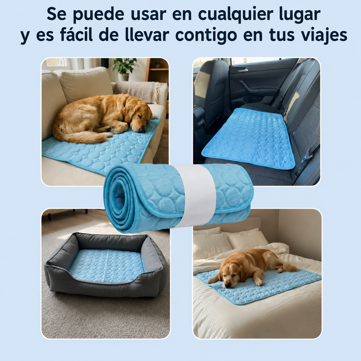 manta refrescante para perros